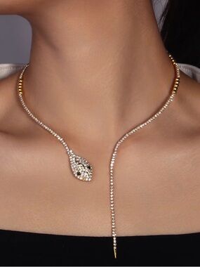 Snake necklace N2142